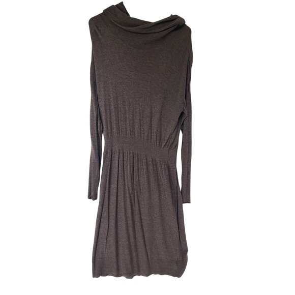 daisy fuentes  Cocoa, Turtleneck,Pullover, Long Sleeve, Sweater Dress Size XL - Picture 1 of 7